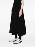 Jil Sander твиловая юбка, черный - фото 3