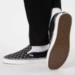 Туфли для скейтбординга Vans без шнуровки в шахматном порядке, серый/черный - фото 3
