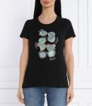 Футболка Liu Jo Regular Fit, черный - фото