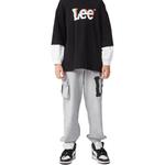 Детские вязаные спортивные штаны Lee, синий - фото 12