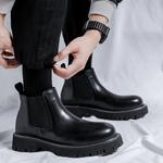 Ботинки Челси мужские черный Cachiotti - фото 8