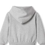 Толстовка детская Gucci с принтом, серый - фото