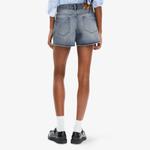 Шорты The Kooples с эффектом стирки и потертостями, голубой - фото 4