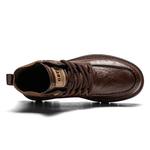 Мужские ботинки Cahhrrn X Martin Boot Men Beige Weishibangwei - фото 9