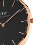 Наручные часы Petite Melrose 32 мм Daniel Wellington, черный - фото 3