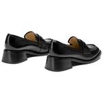 Футболка Bagpipe Movement на низком каблуке 4 см женская черная 73Hours, черная [Свободный крой] - фото 4