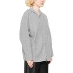 Толстовка с капюшоном Max Mara на молнии из шерстяной смеси MaxMara, серый - фото 4