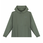 361° Тренч Jasper Moss Green с капюшоном, мужской - фото