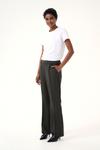 Брюки Kaffe Boot cut Pleated Pants Sakura, черный - фото 3