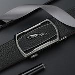 JAGUAR Кожаный ремень мужской, Black - фото 7