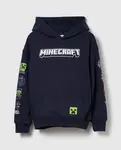 Детская толстовка Minecraft с капюшоном Gap, темно-синий - фото