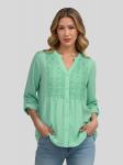Блуза LapaPlus, светло-зеленый - фото