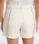 Шорты с высокой талией Tory Burch, белый - фото 5