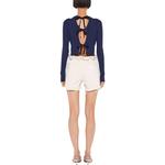 Трикотаж женский синий Miu Miu - фото 3