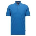 Поло BOSS Pallas, синий - фото