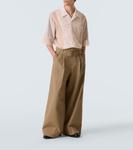 Широкие брюки из хлопчатобумажной ткани Simone Rocha, Stone - фото 2