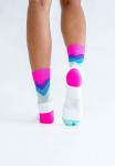 Носки INCYLENCE RUNNING GRADES, Blue Pink/White - фото 2