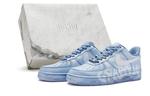 Кроссовки Nike Air Force 1 Skateboard Shoes Men Low-Top White Blue - фото