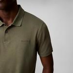 Мужское поло Calvin Klein Liquid Touch, Dusty Olive - фото 4