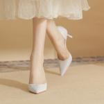 Ainer cat Slim Heel High Heels 8cm для женщин Ainer-cat, белый - фото 8