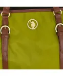 Нейлоновая сумка-шоппер на молнии U.S. Polo Assn., зеленый - фото 2