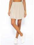Мини-юбка SASSYCLASSY, бежевый - фото 3