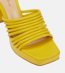 Кожаные мюли Lena 95 Gianvito Rossi, желтый - фото 6