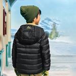 Пуховик Comfortable Life Series для подростков Skechers, черный - фото 7