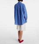 Полосатая рубашка Toteme, Cobalt - фото 3