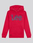 Детский хлопковый худи с забавным принтом Lee, Red - фото 5