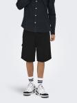 Шорты в черном ONLY & SONS - фото 3