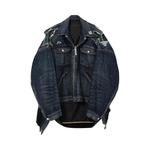Куртка Maison Mihara Yasuhiro Double Layered Denim Jacket, Indigo - фото