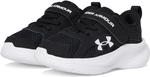 Кроссовки Under Armour Kids  Charged Assert 11 Alternate Closure, Black/Black/White - фото