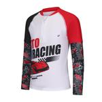 Молодежный серфинговый рашгард Half Zip 500 RACE WHITE OLAIAN - фото 5