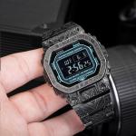 CASIO Часы Unisex G-SQUAD Series 43.2mm Silver Blue Watch, Mirror Finish Blue - фото 4