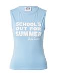 Топ Juicy Couture SCHOOLS OUT, Light blue - фото