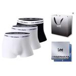 Комплект мужских трусов подарочный набор Lee, белый - фото 10