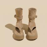 Римские сандалии женские A poinsettia princess, хаки - фото 4