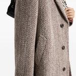 Пальто мужское бежевое Prada, бежевый - фото 4