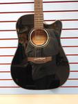Акустическая гитара Takamine GD30CE A/E Solid Top Black - фото