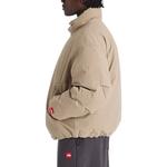 Куртка The North Face Red Box Down Jacket 'Mushroom Grey' - фото 3