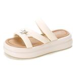 Шлепанцы женские Dusto, бежевый - фото 2