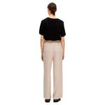 Брюки Selected Viva-Gulia High Waist, бежевый - фото 2