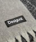 Шарф женский Desigual с кисточками, серый - фото 3