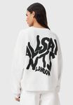 Толстовка AllSaints ORLANDO LILA, Ashen White/White - фото