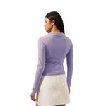 Трикотажная футболка женская Calvin Klein, PC1-Гиацинтовый Пурпур - фото 7