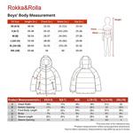 Бесшовный пуховик для мальчиков Rokka&Rolla, Blue - фото 5