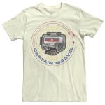 Мужская футболка с рисунком Captain Universal Pager Marvel - фото