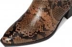 Ботинки Journee Collection Women's Braylee, Snake/Brown - фото 2