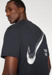 Футболка Nike Performance HYVERSE TOP, Black/White/Black - фото 4